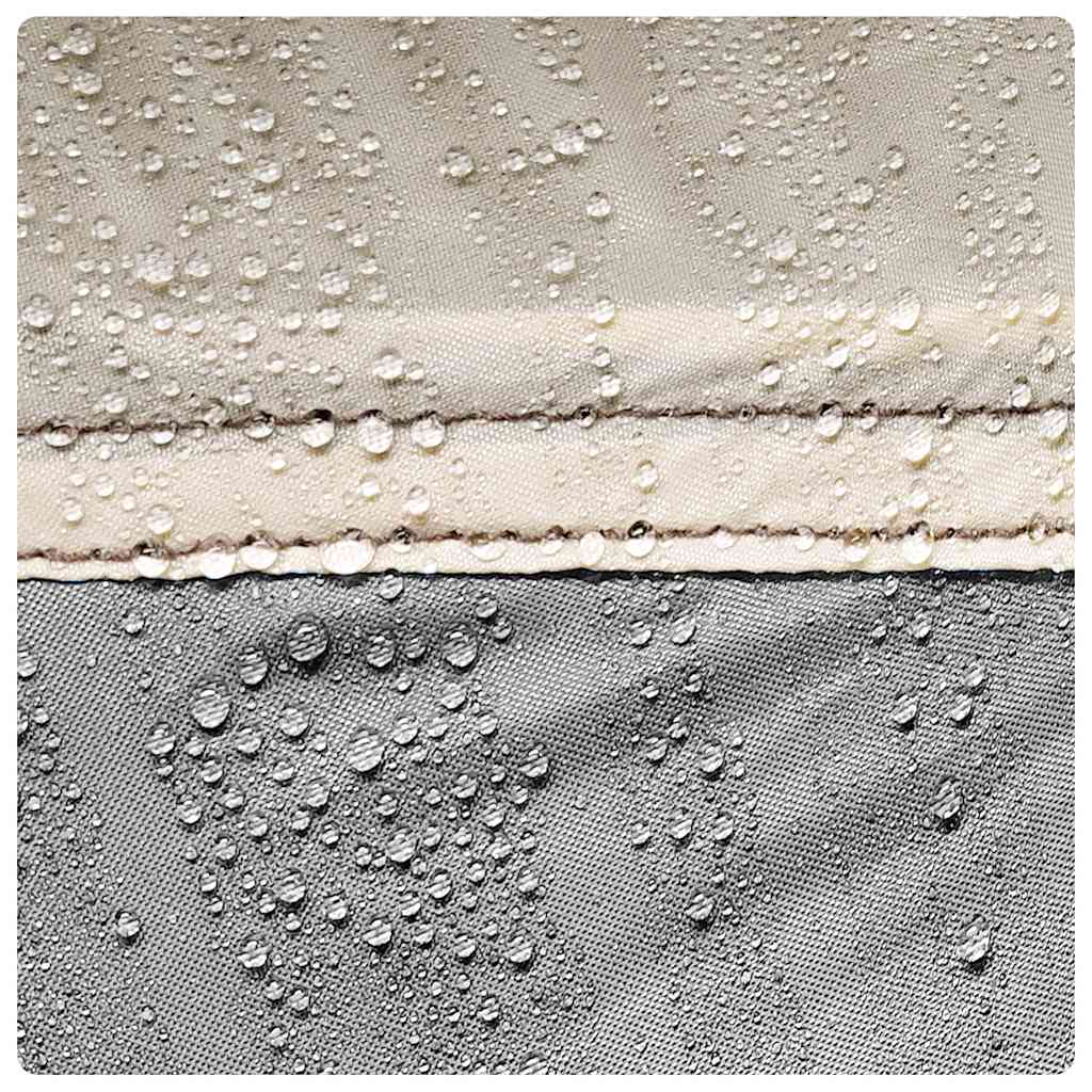 Partyzelt Grau Wasserdicht