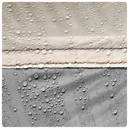 Partyzelt Grau Wasserdicht