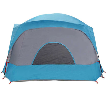 Familienzelt für 6 Personen Blau Wasserdicht