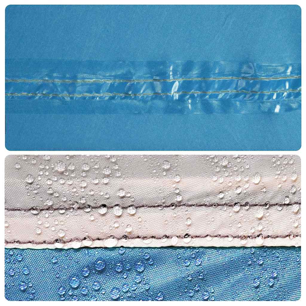 Familienzelt Iglu für 6 Personen Blau Wasserdicht