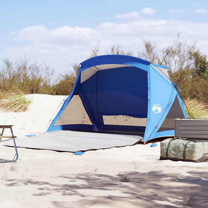 Strandzelt 2 Personen Azurblau Wasserdicht