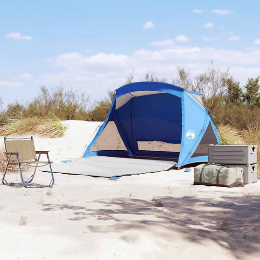 Strandzelt 2 Personen Azurblau Wasserdicht