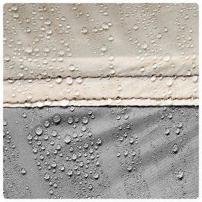 Strandzelt 2 Personen Grau Wasserdicht