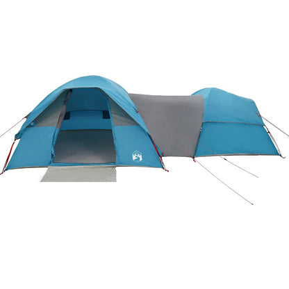 Campingzelt 5 Personen Blau Wasserdicht