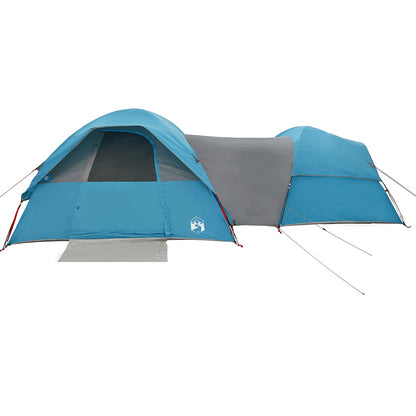 Campingzelt 5 Personen Blau Wasserdicht