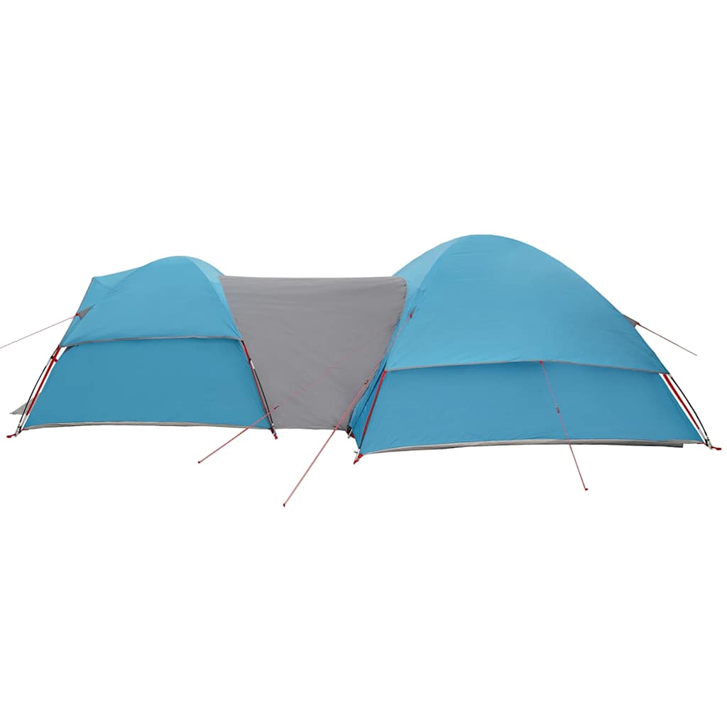 Campingzelt 5 Personen Blau Wasserdicht