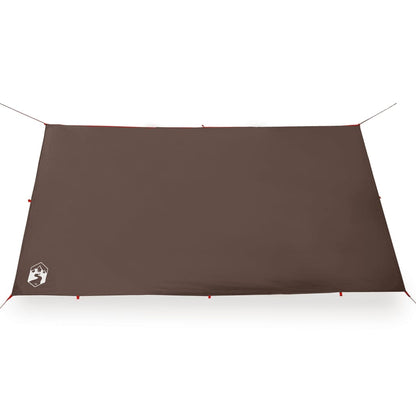 Tarp Braun 366x306 cm Wasserdicht