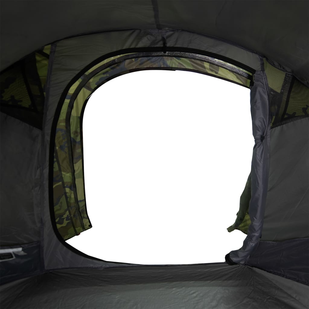 Tunnelzelt 3 Personen Camouflage Wasserdicht