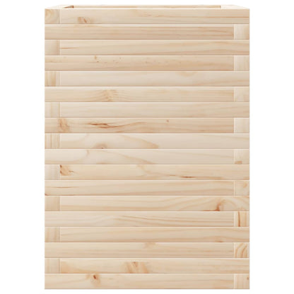 Pflanzkübel 50x50x68,5 cm Massivholz Kiefer