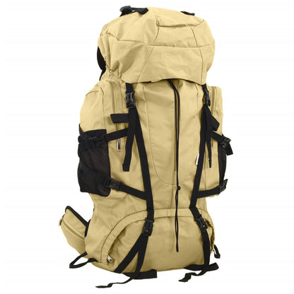 Wanderrucksack Khaki 80 L Oxford-Gewebe