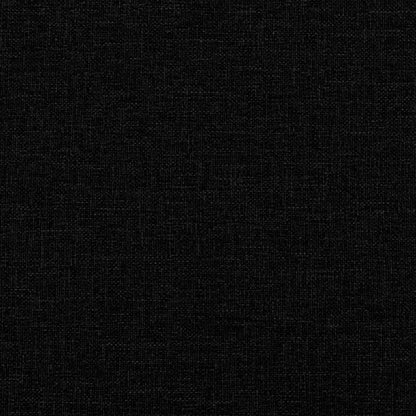 Bettgestell ohne Matratze Schwarz 180x200 cm Stoff