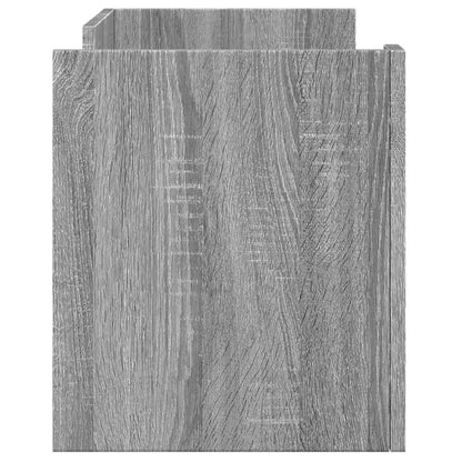 TV-Schrank Grau Sonoma 80x35x40 cm Holzwerkstoff