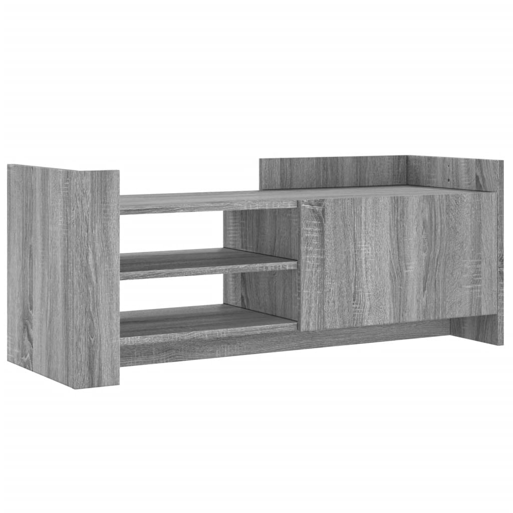 TV-Schrank Grau Sonoma 100x35x40 cm Holzwerkstoff