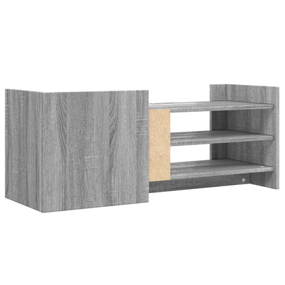 TV-Schrank Grau Sonoma 100x35x40 cm Holzwerkstoff