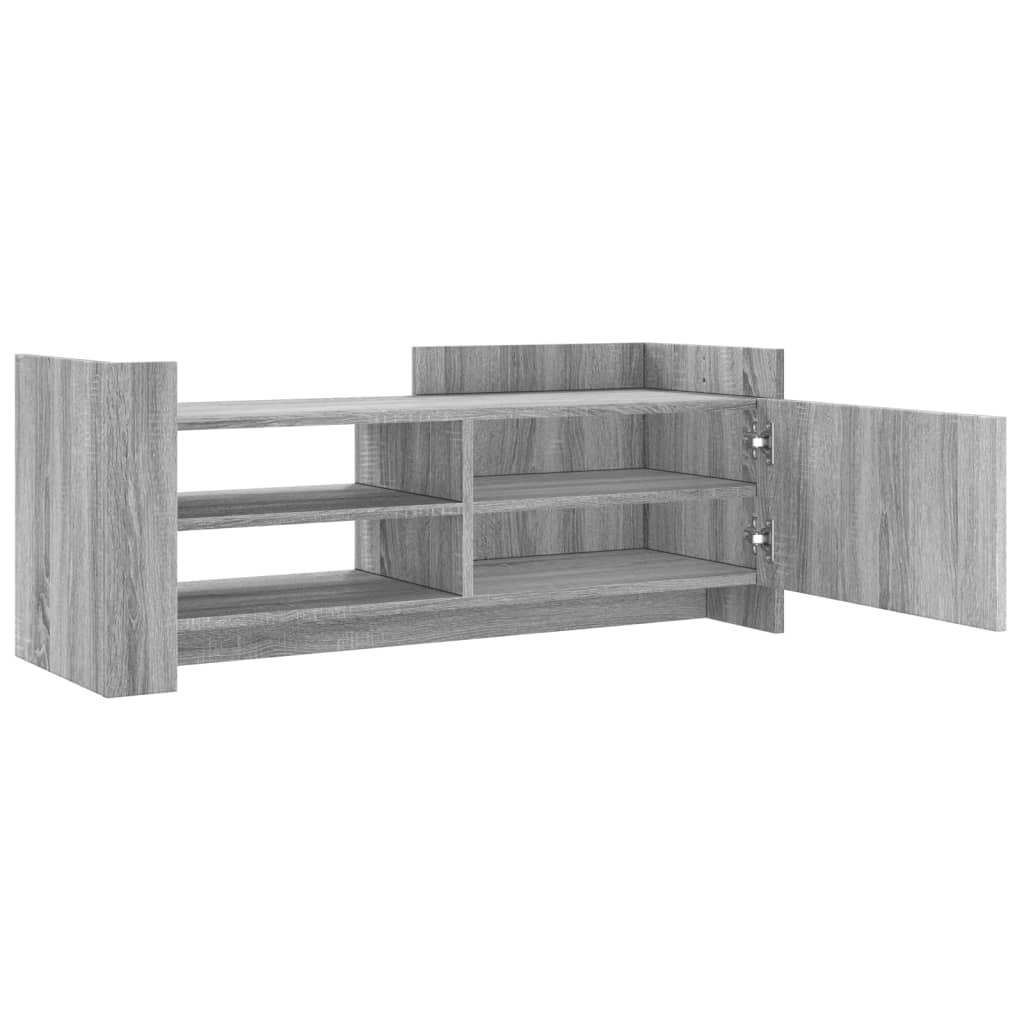 TV-Schrank Grau Sonoma 100x35x40 cm Holzwerkstoff