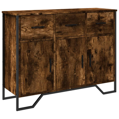 Sideboard Räuchereiche 97x32,5x74,5 cm Holzwerkstoff