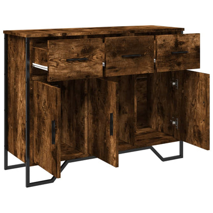 Sideboard Räuchereiche 97x32,5x74,5 cm Holzwerkstoff