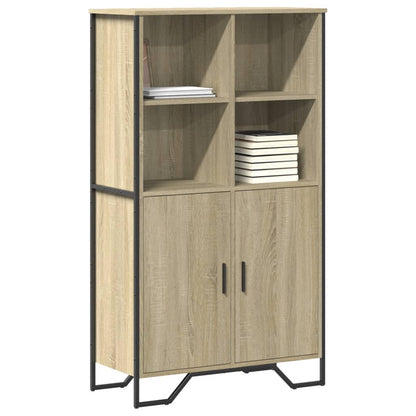 Highboard Sonoma-Eiche 79,5x35,5x137,5 cm Holzwerkstoff