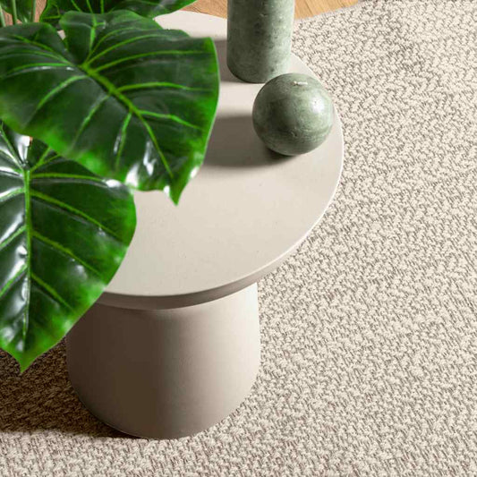 Teppich ZIZUR Creme 80x150 cm Jute-Optik Indoor und Outdoor