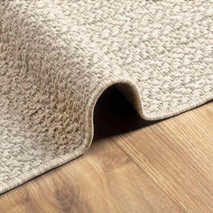 Teppich ZIZUR Creme 140x200 cm Jute-Optik Indoor und Outdoor