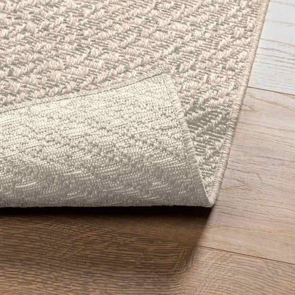 Teppich ZIZUR Creme 120x170 cm Jute-Optik Indoor und Outdoor