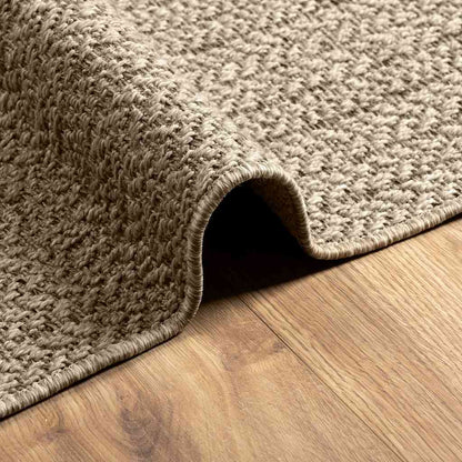 Teppich ZIZUR Beige 80x250 cm Jute-Optik Indoor und Outdoor