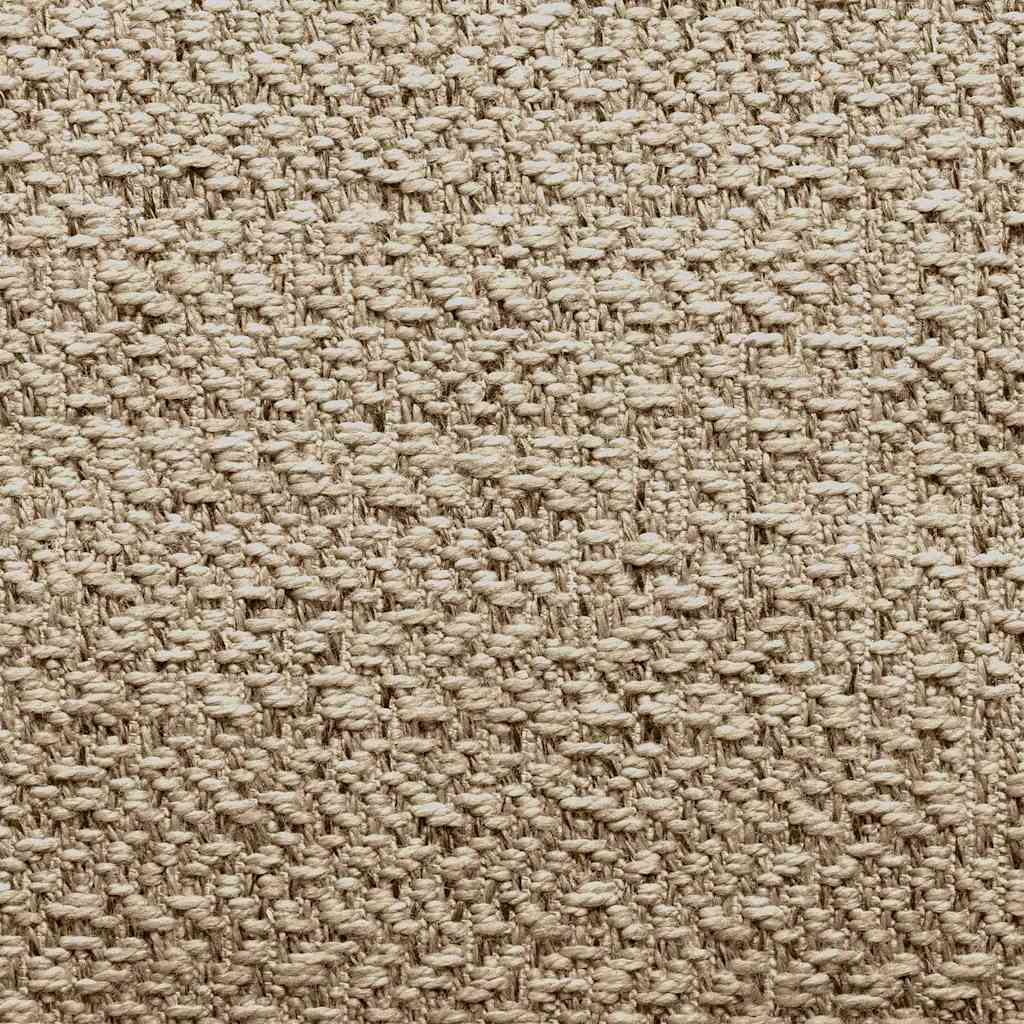 Teppich ZIZUR Beige 120x170 cm Jute-Optik Indoor und Outdoor