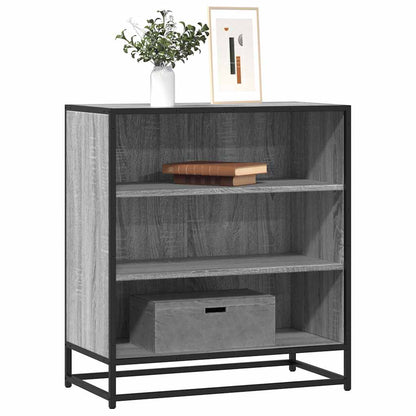 Sideboard Grau Sonoma 68x35x76 cm Holzwerkstoff und Metall