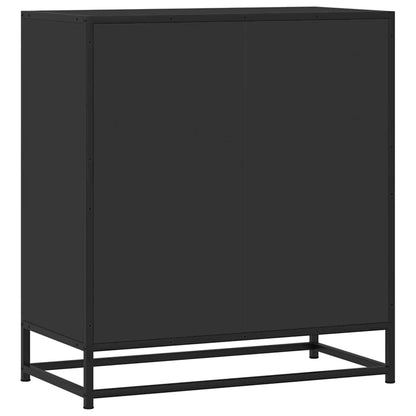 Sideboard Schwarz 68x35x76 cm Holzwerkstoff