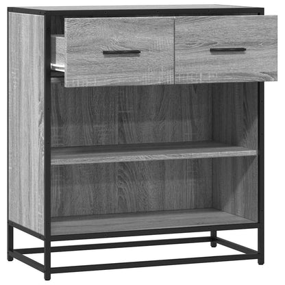 Sideboard Grau Sonoma 68x35x76 cm Holzwerkstoff