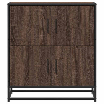 Sideboard Braun Eichen-Optik 68x35x76 cm Holzwerkstoff