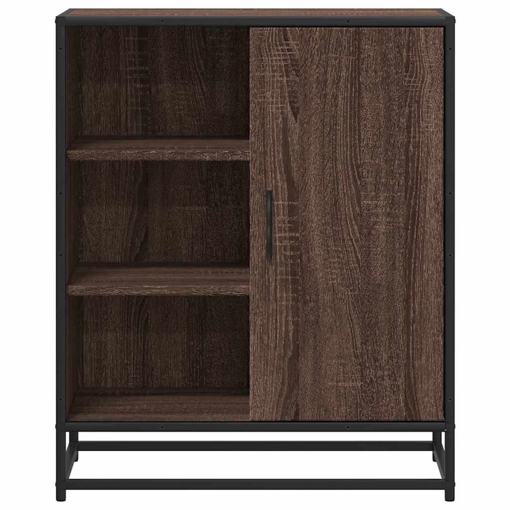 Sideboard Braun Eichen-Optik 62x35x76 cm Holzwerkstoff