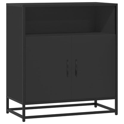 Sideboard Schwarz 68x35x76 cm Holzwerkstoff