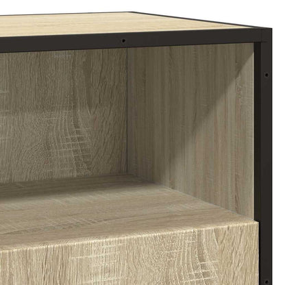 Sideboard Sonoma-Eiche 68x35x76 cm Holzwerkstoff