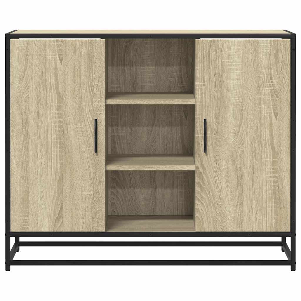 Sideboard Sonoma-Eiche 92x35x76 cm Holzwerkstoff