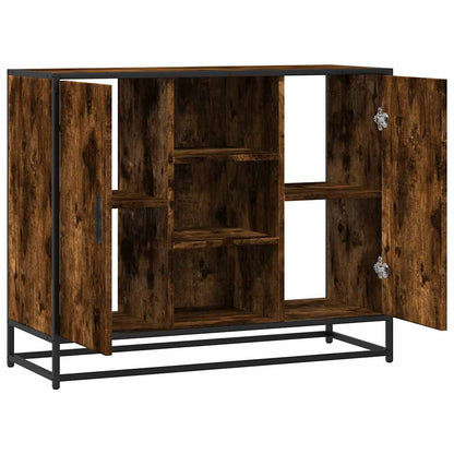 Sideboard Räuchereiche 92x35x76 cm Holzwerkstoff