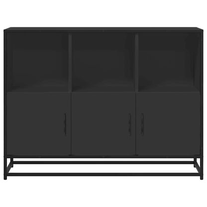 Sideboard Schwarz 100x35x76 cm Holzwerkstoff