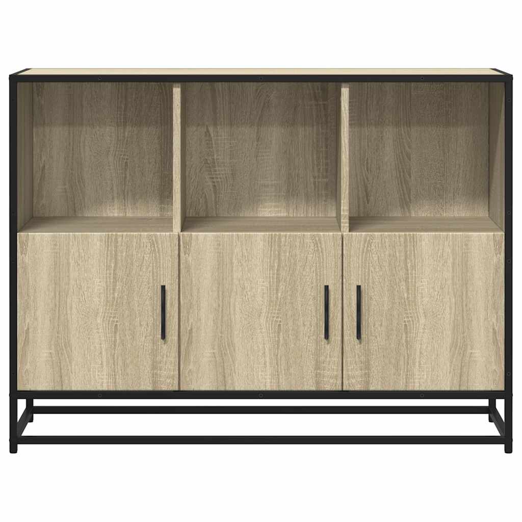 Sideboard Sonoma-Eiche 100x35x76 cm Holzwerkstoff