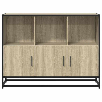 Sideboard Sonoma-Eiche 100x35x76 cm Holzwerkstoff