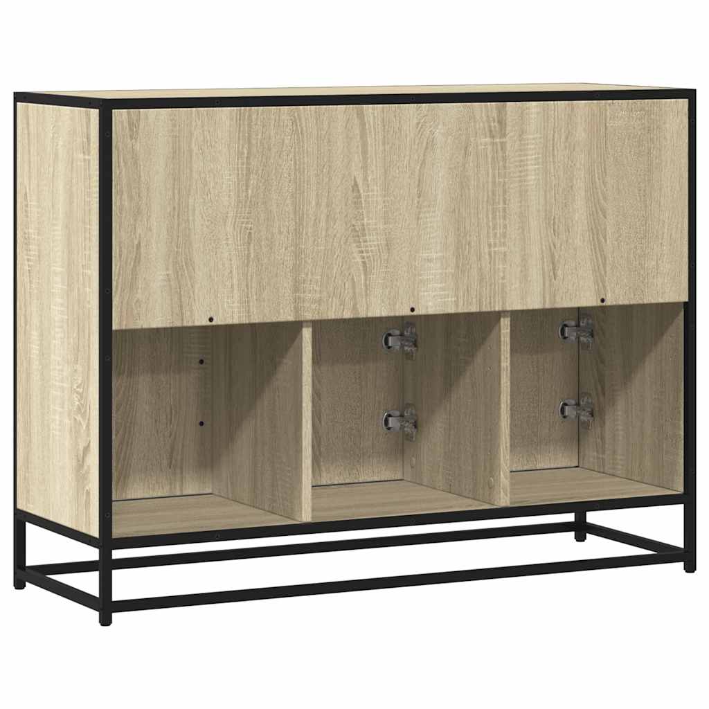 Sideboard Sonoma-Eiche 100x35x76 cm Holzwerkstoff