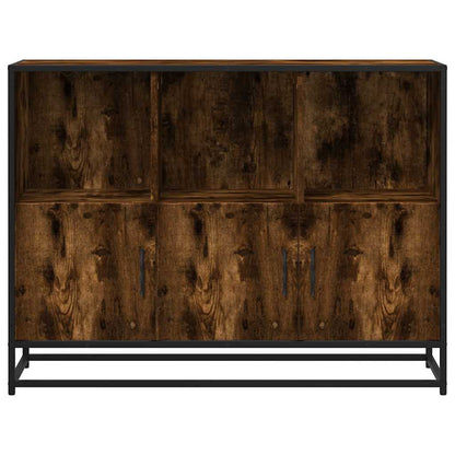 Sideboard Räuchereiche 100x35x76 cm Holzwerkstoff