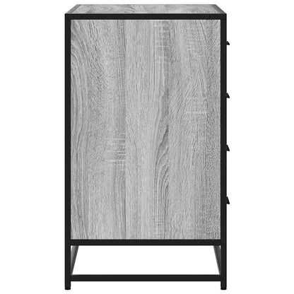 Schubladenschrank Grau Sonoma 70x41x70 cm Holzwerkstoff