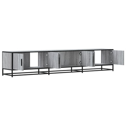 TV-Schrank Grau Sonoma 210x35x41 cm Holzwerkstoff