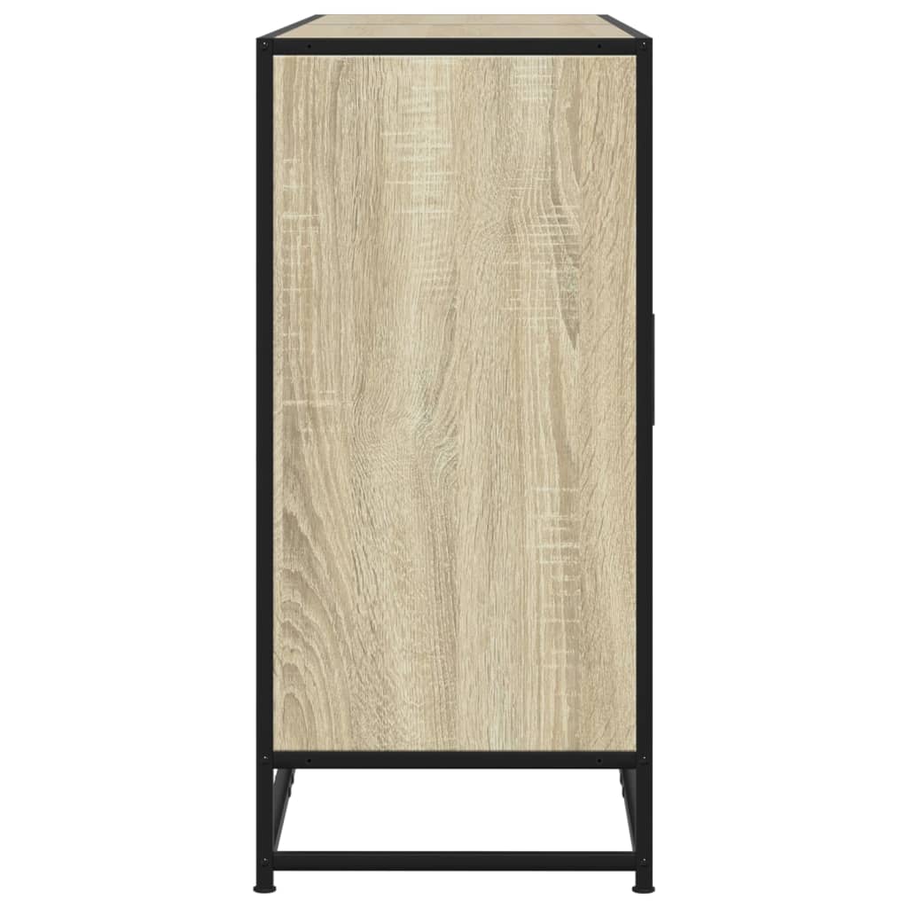 Sideboard Sonoma-Eiche 134x35x76 cm Holzwerkstoff