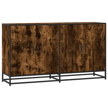 Sideboard Räuchereiche 134x35x76 cm Holzwerkstoff