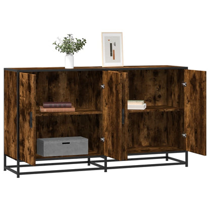 Sideboard Räuchereiche 134x35x76 cm Holzwerkstoff