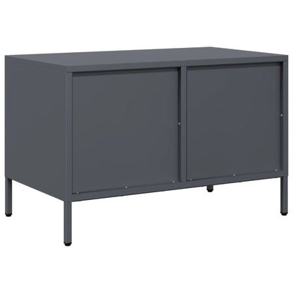 TV-Schrank Anthrazit 68x39x43,5 cm Kaltgewalzter Stahl