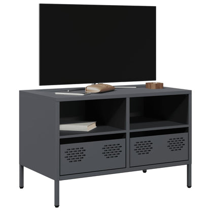 TV-Schrank Anthrazit 68x39x43,5 cm Kaltgewalzter Stahl