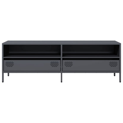 TV-Schrank Anthrazit 135x39x43,5 cm Kaltgewalzter Stahl