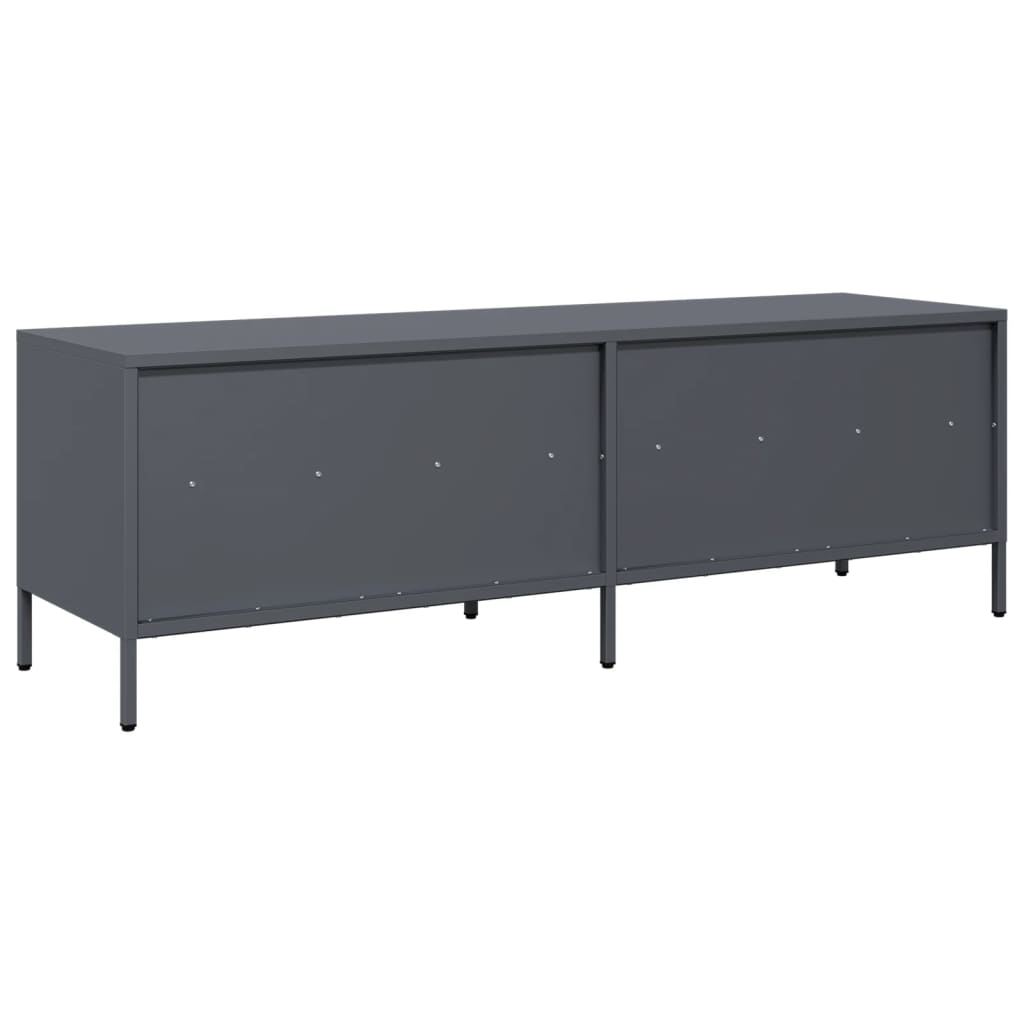 TV-Schrank Anthrazit 135x39x43,5 cm Kaltgewalzter Stahl